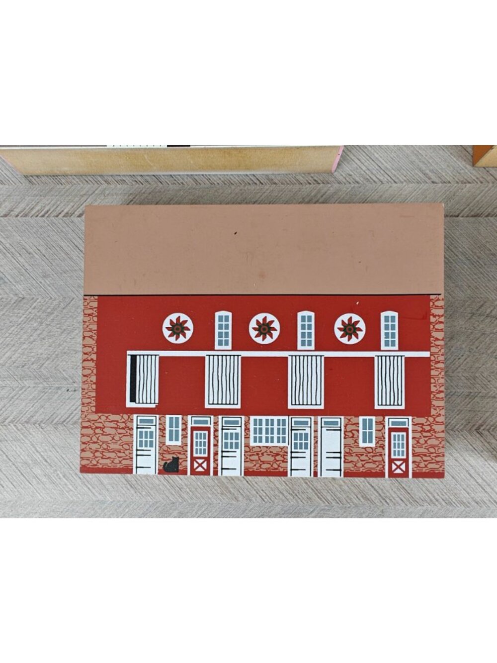 The Cat’s Meow 1992 American Barn Lot Of 4 Collectibles Vintage Rustic Décor - Picture 4 of 10